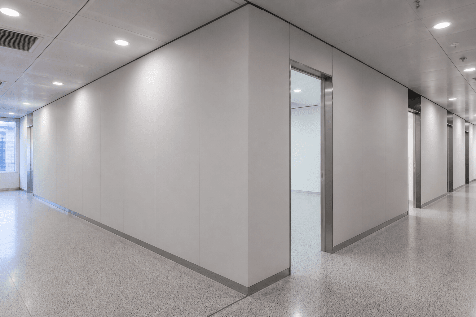 P1420 — Wall partition for proposed A&A works at L1 Zone B